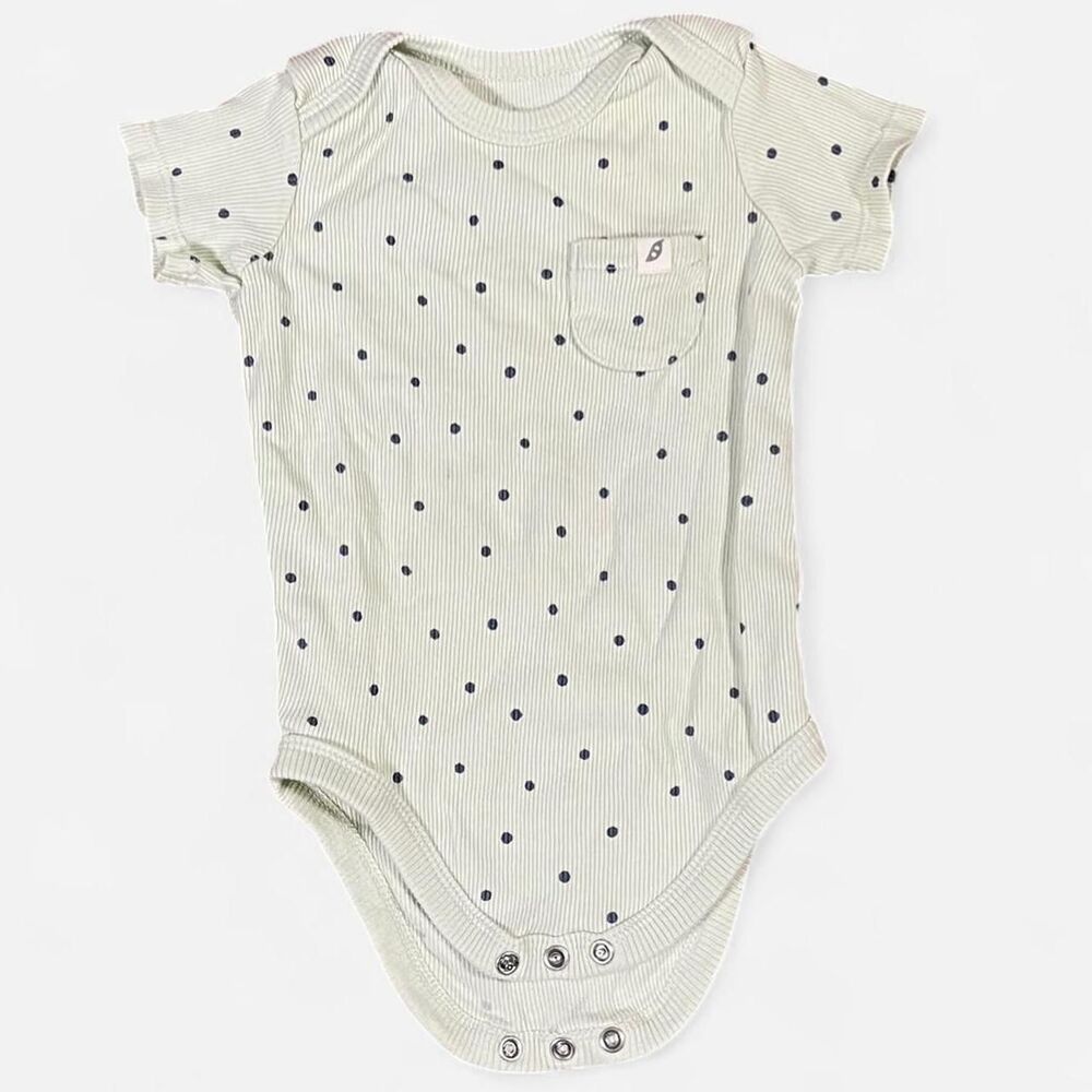 Easy-peasy Green and Blue Sleepsuits-babygrows